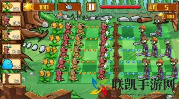 植物防御僵尸王